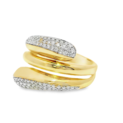 0.44CT diamond Ring 14k Yellow Gold