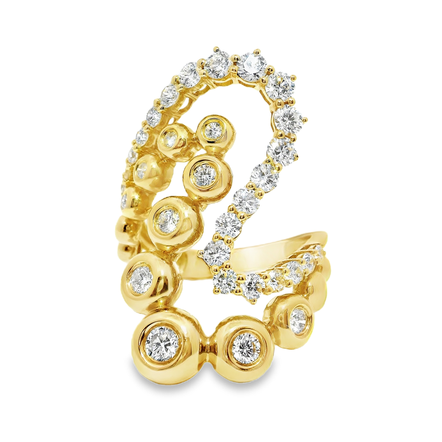 1.67Ct Diamond Ring 14k Yellow Gold