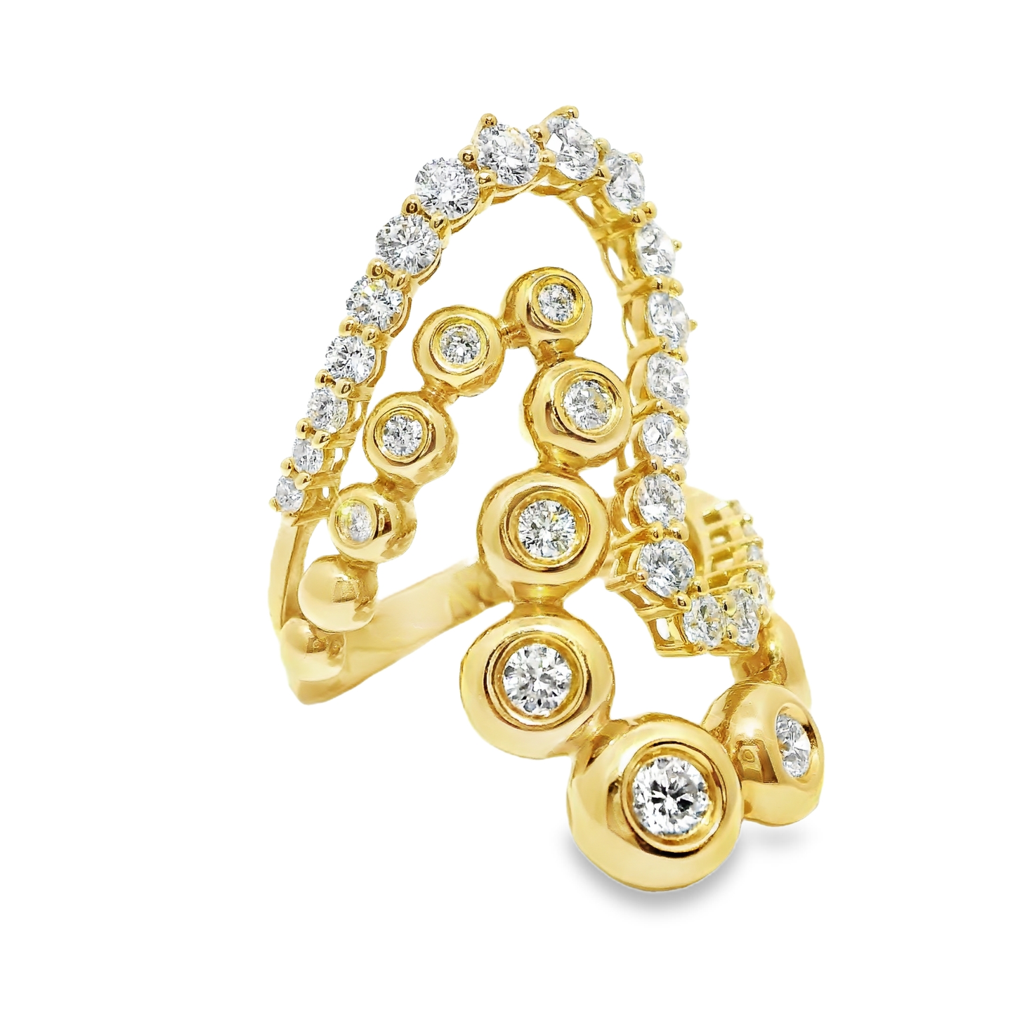 1.67Ct Diamond Ring 14k Yellow Gold