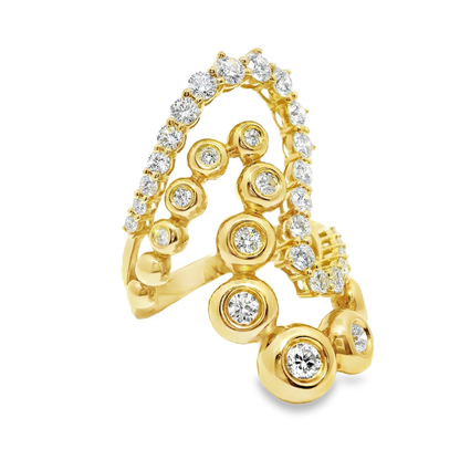 1.67Ct Diamond Ring 14k Yellow Gold