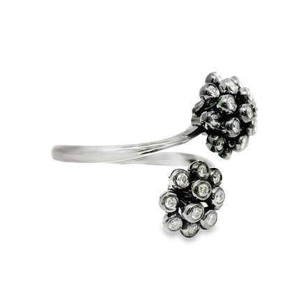 0.40Ct Diamond Ring 14k White Gold