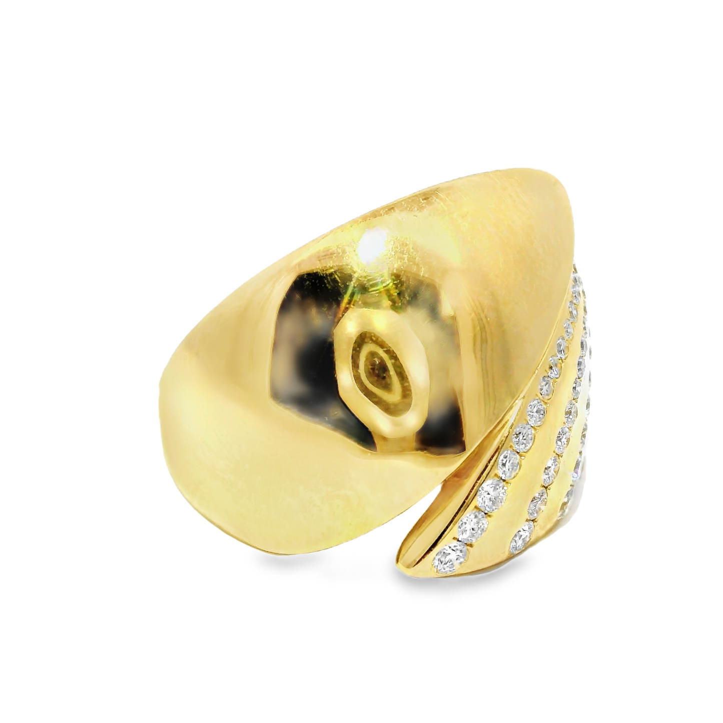 0.56CT Diamond Ring 14k Yellow Gold