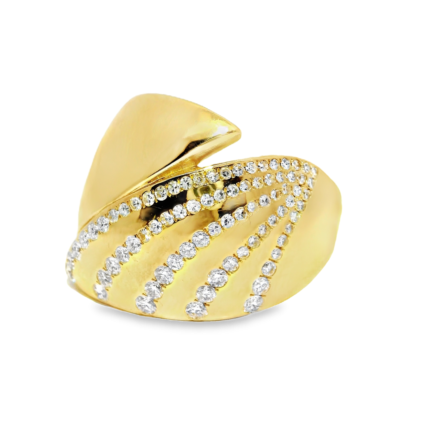 0.56CT Diamond Ring 14k Yellow Gold