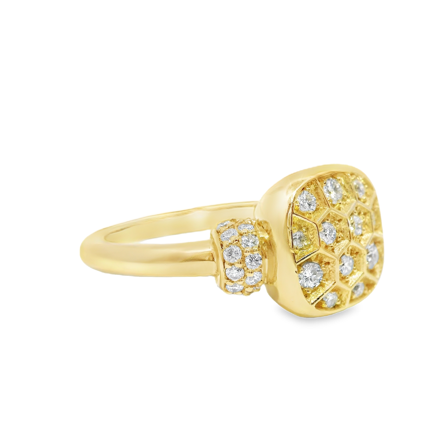 0.42CT Diamond Ring 14k Yellow Gold