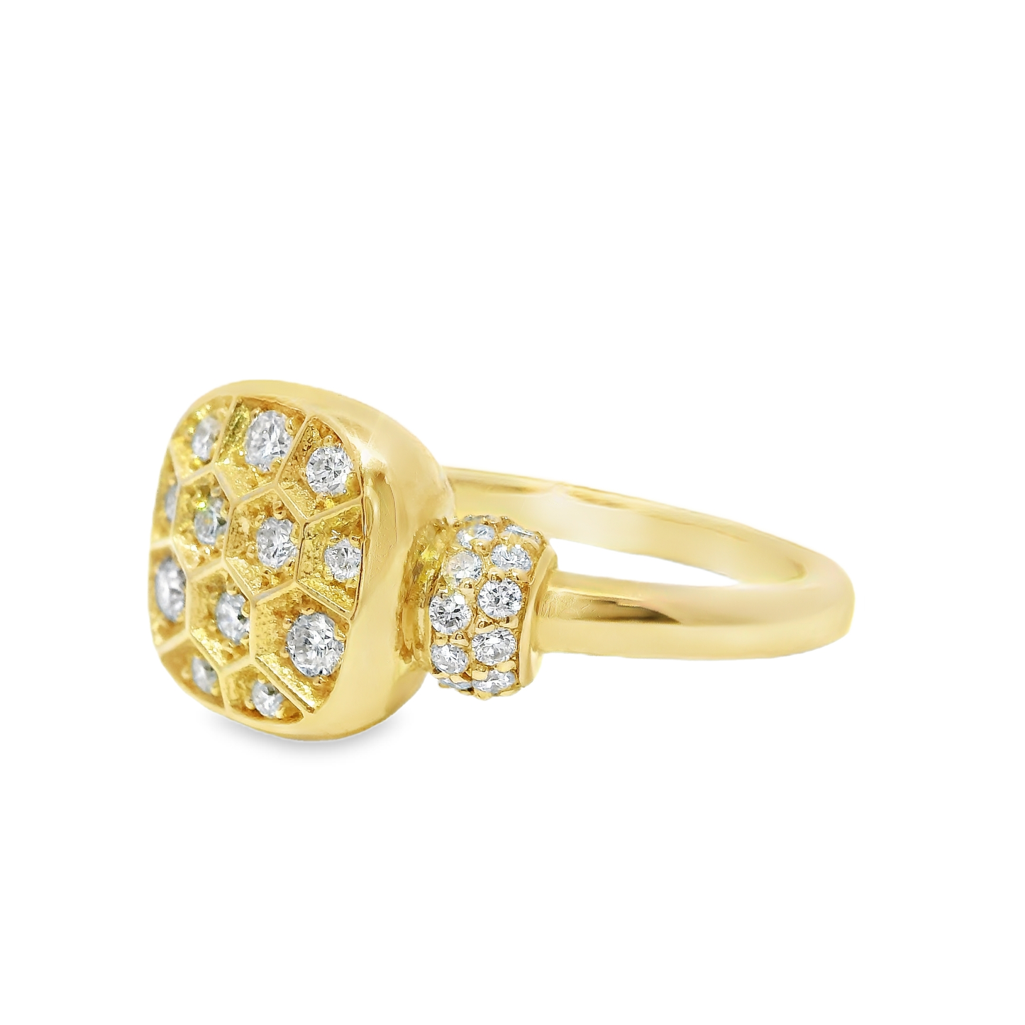 0.42CT Diamond Ring 14k Yellow Gold