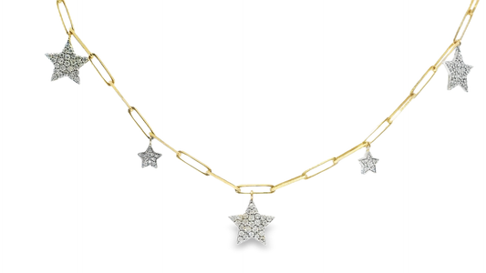 1.07Ct Diamond Pendant 14k Yellow Gold