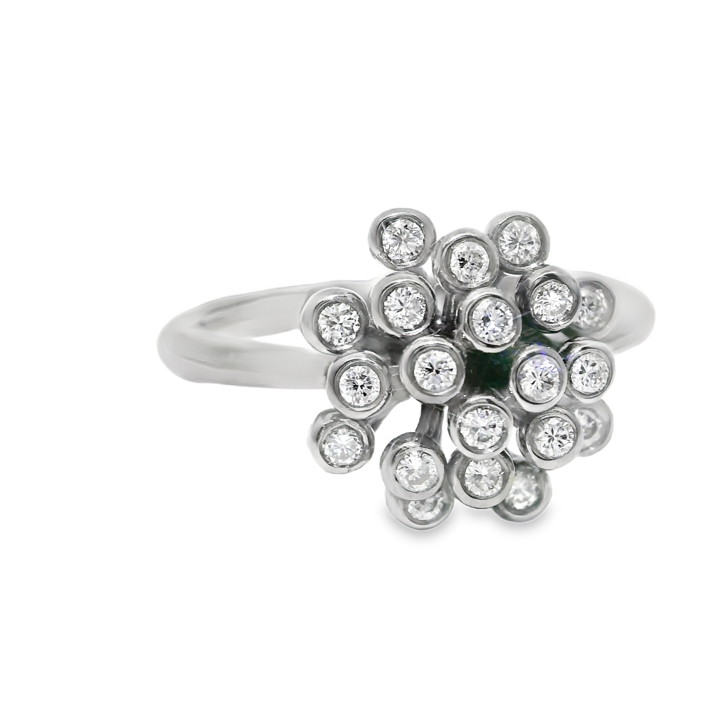 0.25CT Diamond ring 14k White Gold