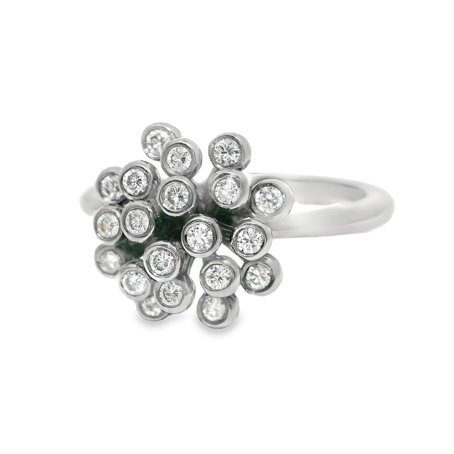 0.25CT Diamond ring 14k White Gold