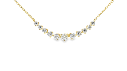 0.67Ct diamond Pendant 14k Yellow Gold