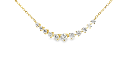 0.67Ct diamond Pendant 14k Yellow Gold