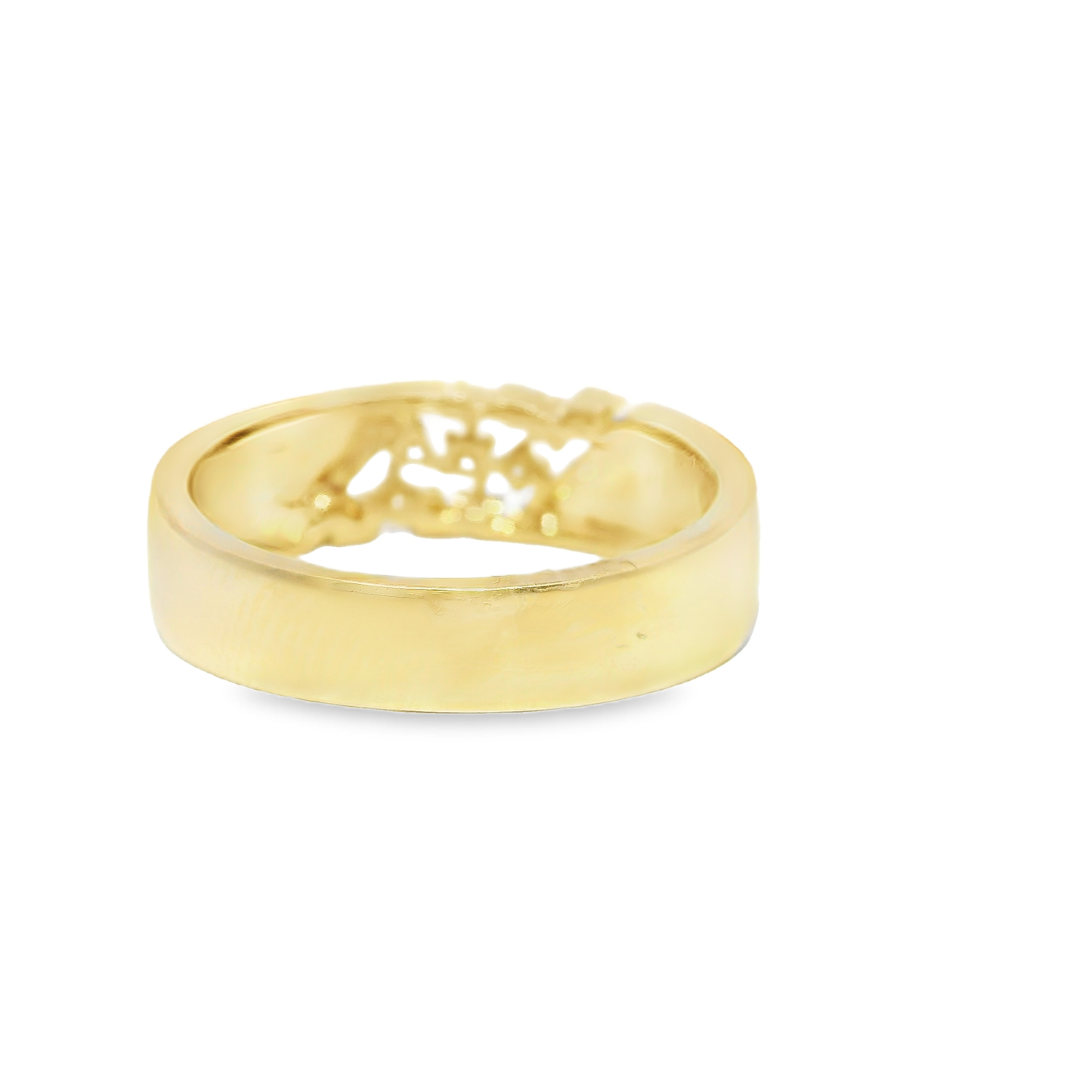 0.16CT Diamond Ring 14k Yellow Gold