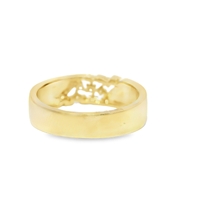 0.16CT Diamond Ring 14k Yellow Gold
