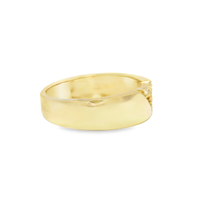 0.16CT Diamond Ring 14k Yellow Gold