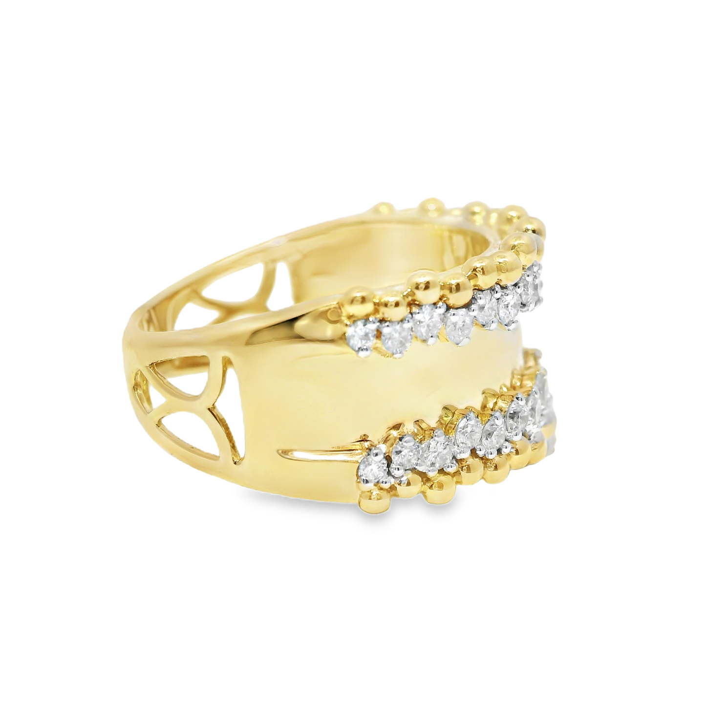 0.60CT Diamond Ring 14k Yellow Gold