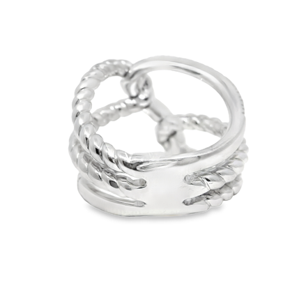 0.31CT Diamond Ring 18k White Gold