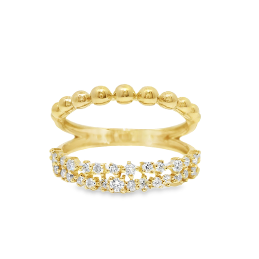 0.40CT Diamond Ring 14k Yellow Gold