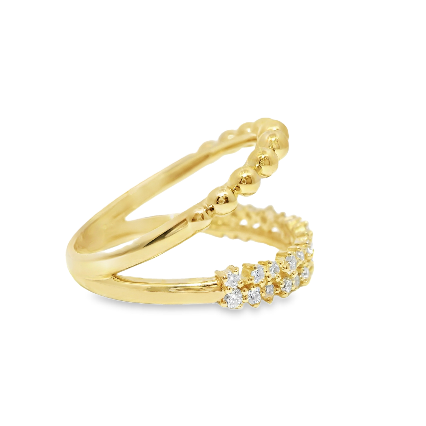 0.40CT Diamond Ring 14k Yellow Gold
