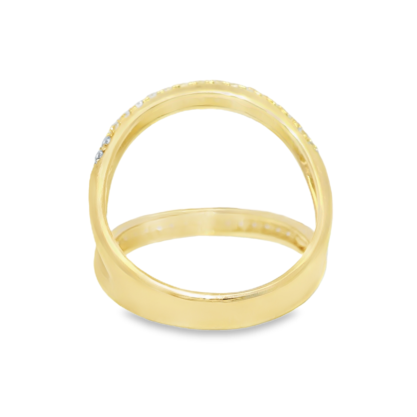 0.83CT Diamond Ring 14k Yellow Gold