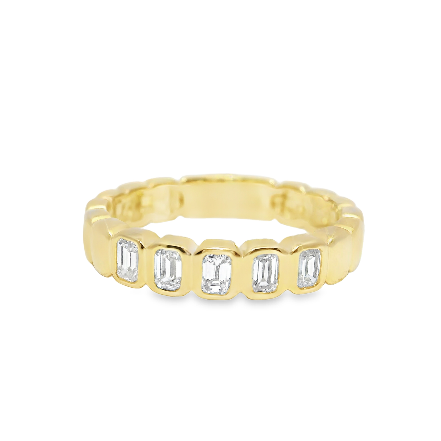 0.42CT Diamond ring 14k Yellow Gold