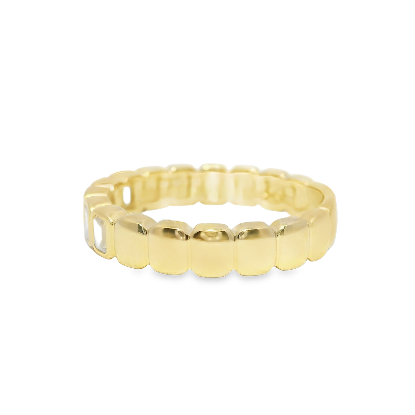 0.42CT Diamond ring 14k Yellow Gold