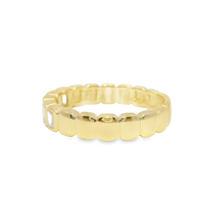 0.42CT Diamond ring 14k Yellow Gold
