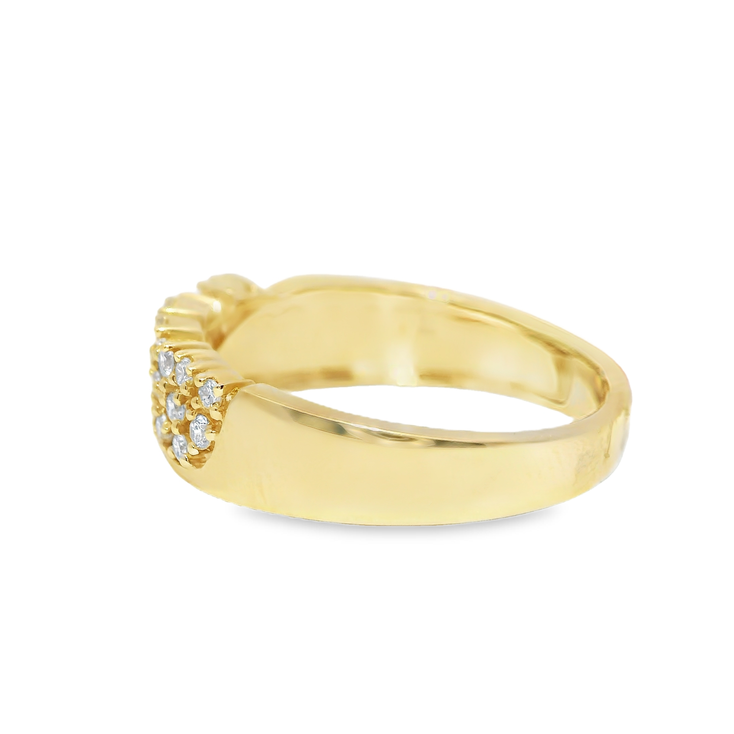 0.21Ct Diamond Ring 14k Yellow Gold