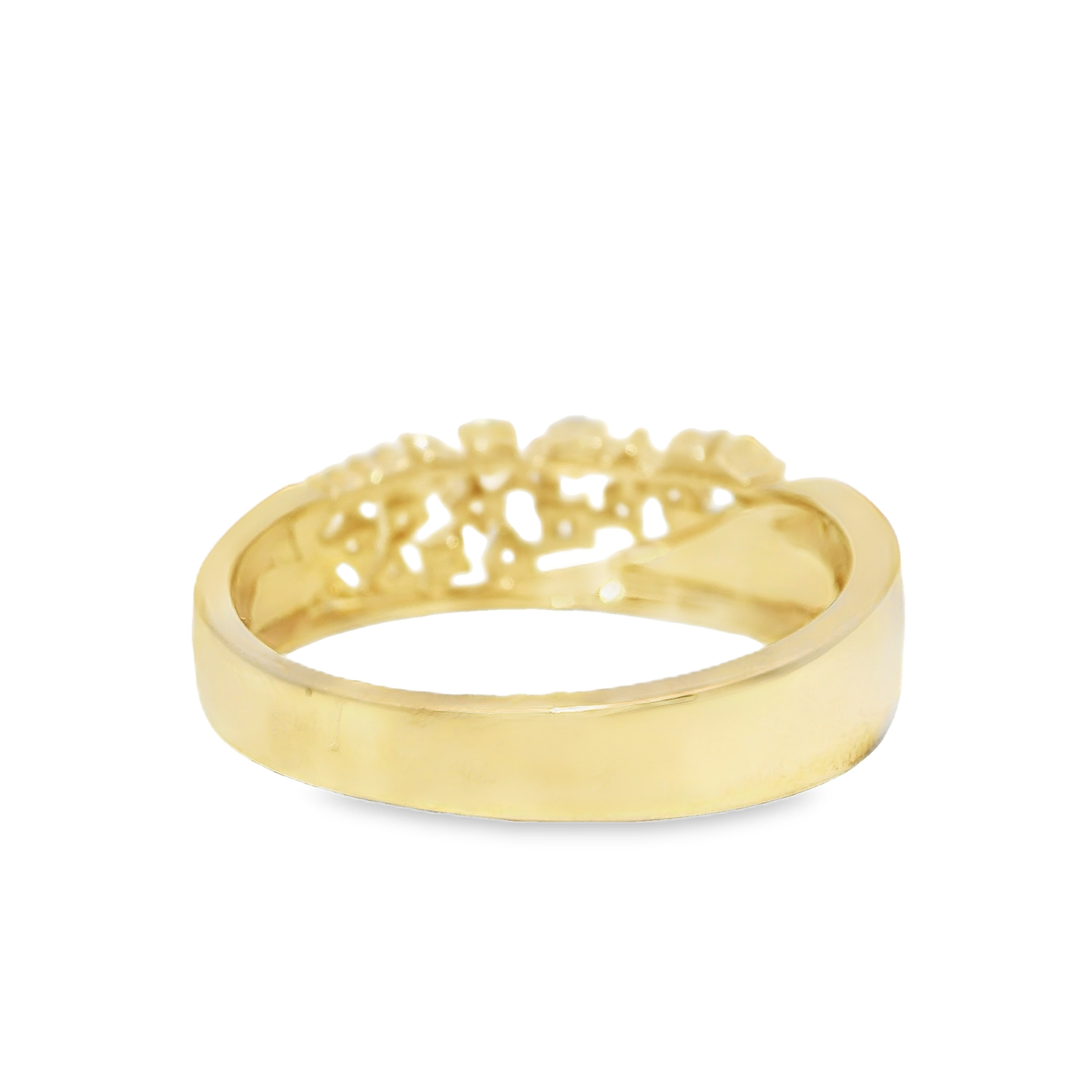 0.21Ct Diamond Ring 14k Yellow Gold