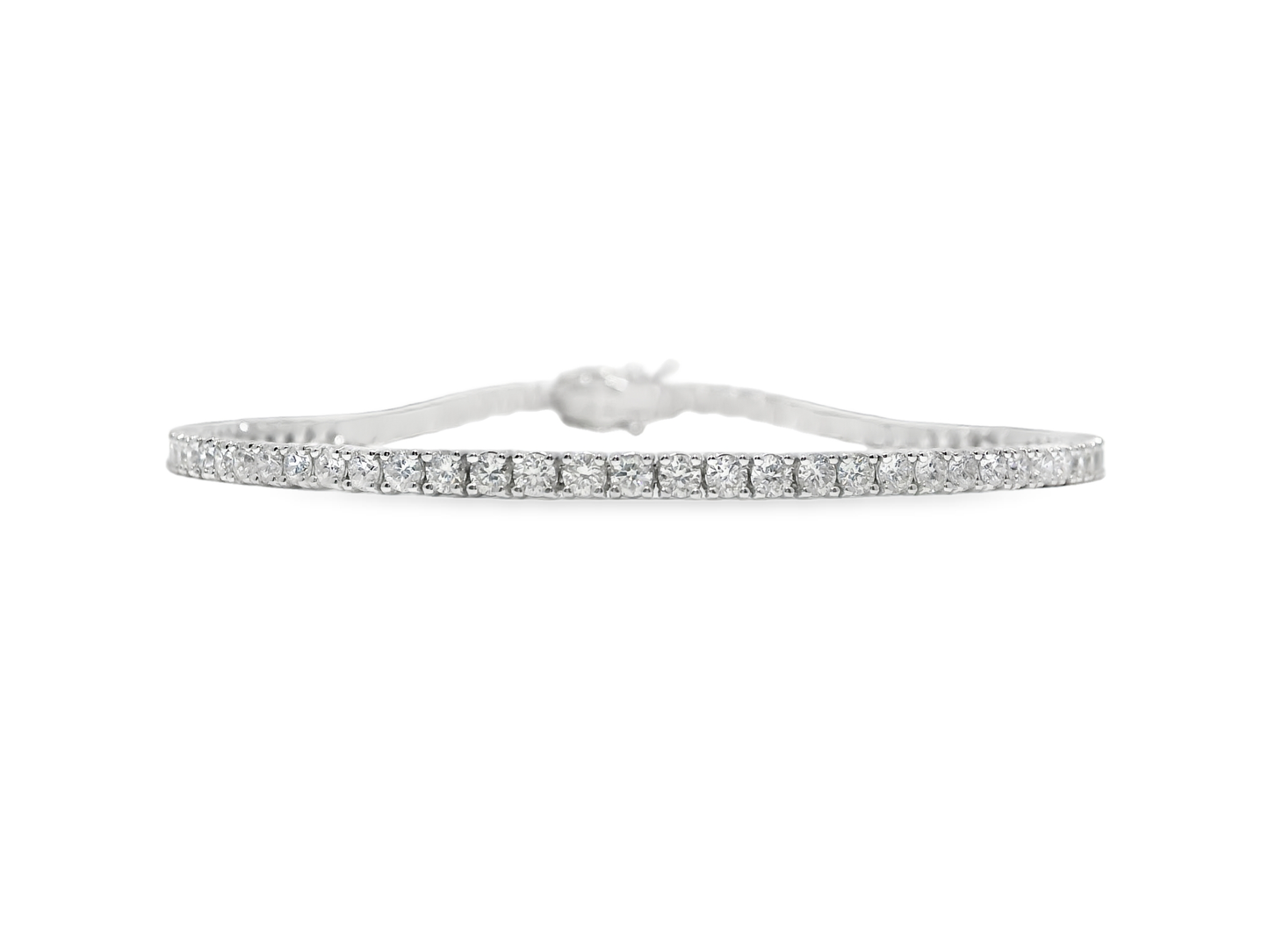 2.67Ct diamond Bracelet 14k White Gold