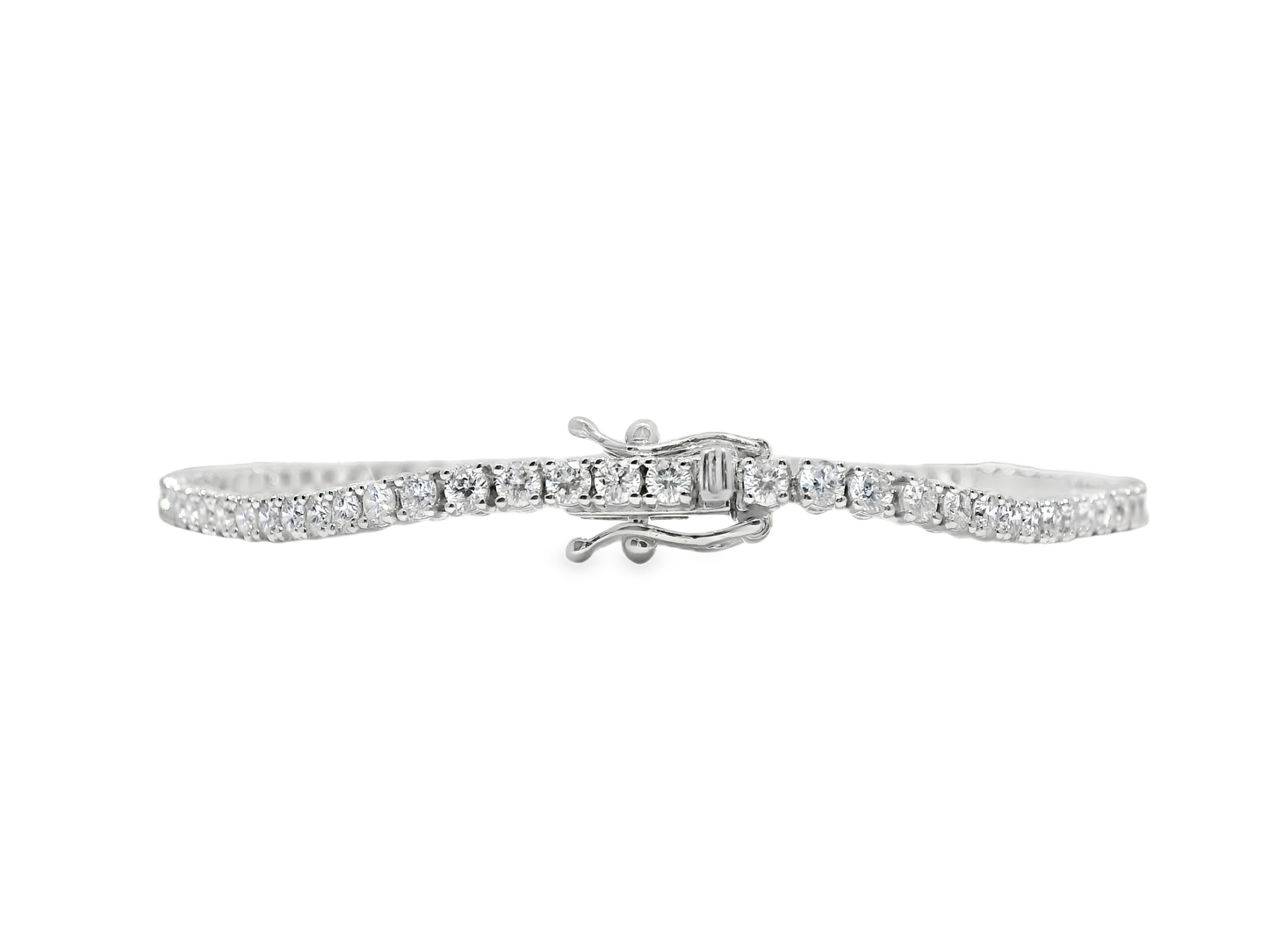 2.67Ct diamond Bracelet 14k White Gold