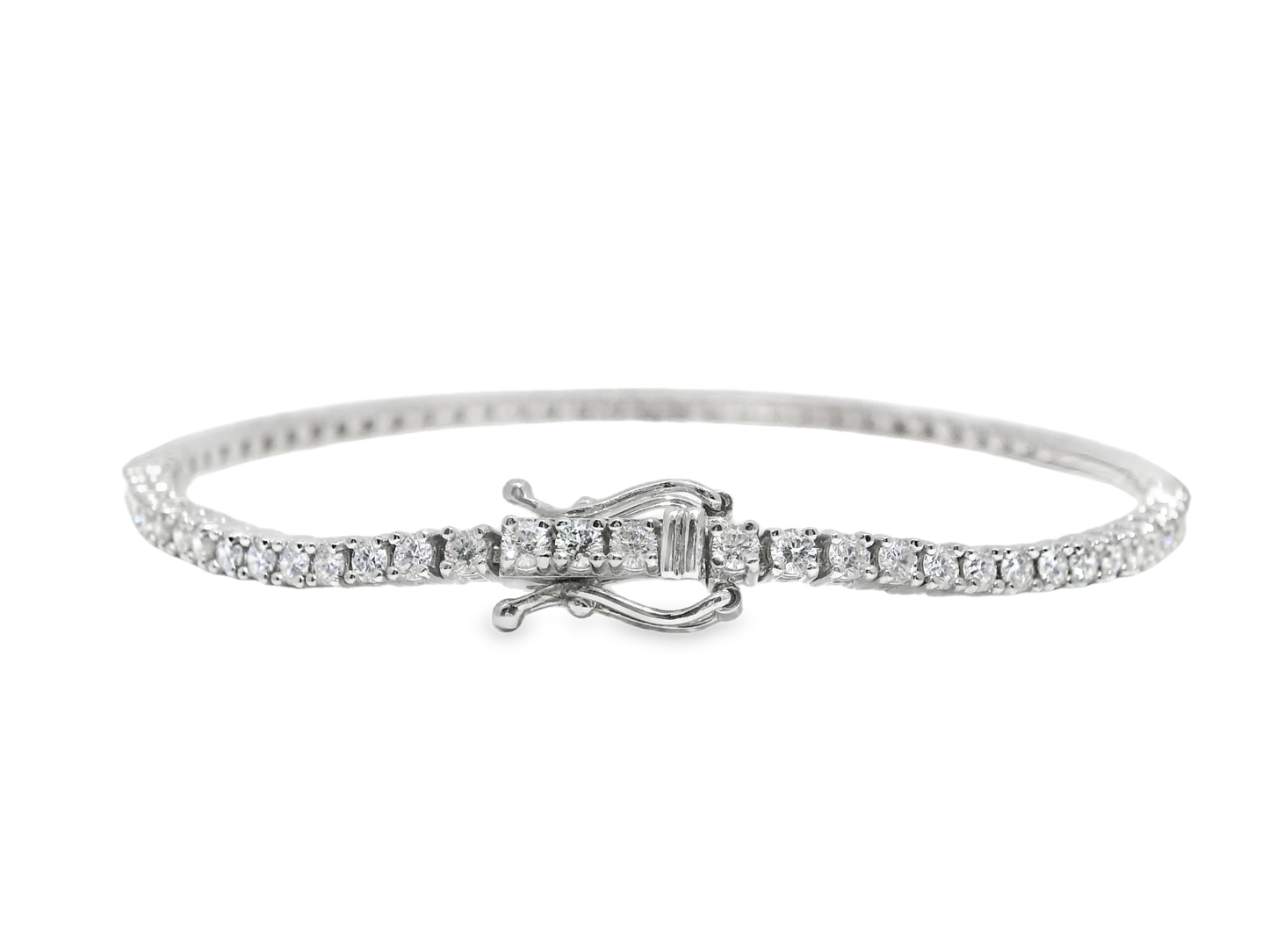 2.62Ct diamond Bracelet 14k White Gold