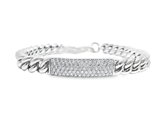 1.56CT diamond Bracelet 18k White Gold