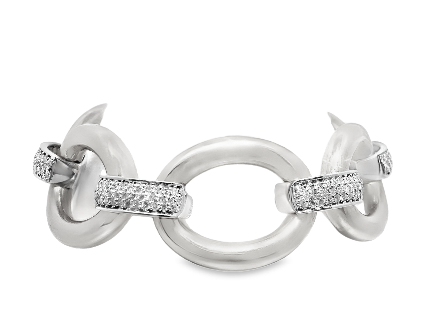 2.28CT Diamond Bracelet 14k Gold