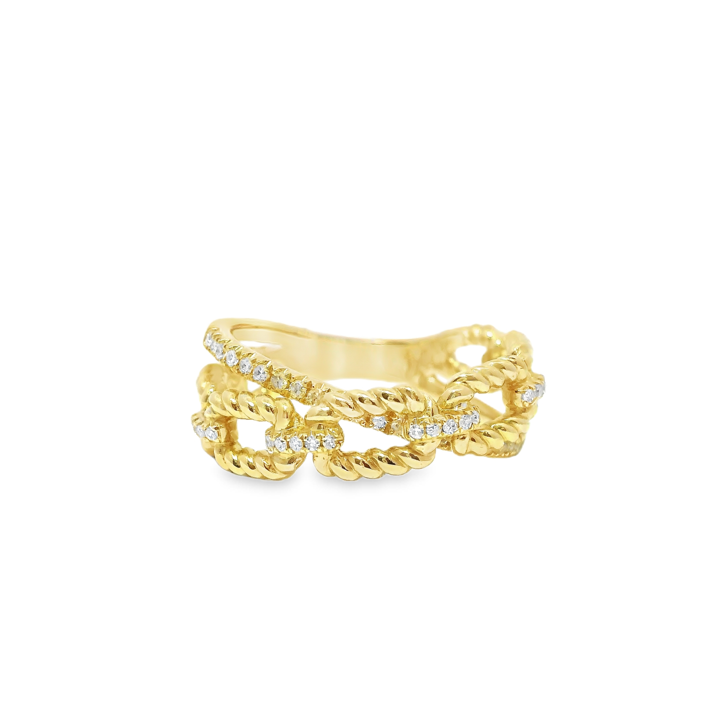 0.27CT Diamond Ring 14k Yellow Gold