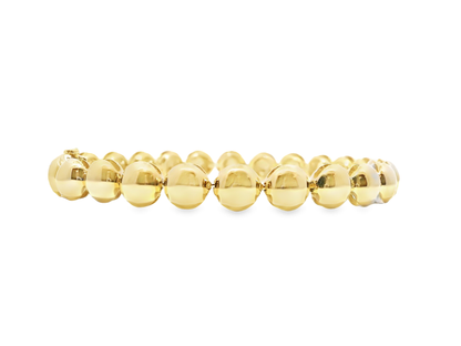 Plain Ball Bracelet 14k Yellow Gold