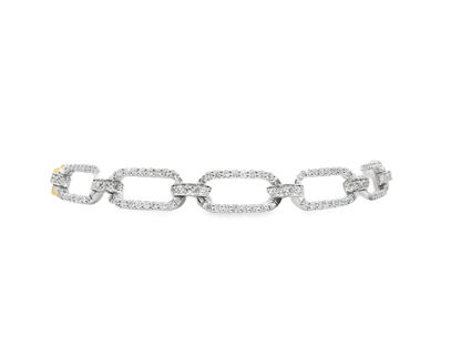 0.78CT Diamond Bracelet 14k Yellow Gold