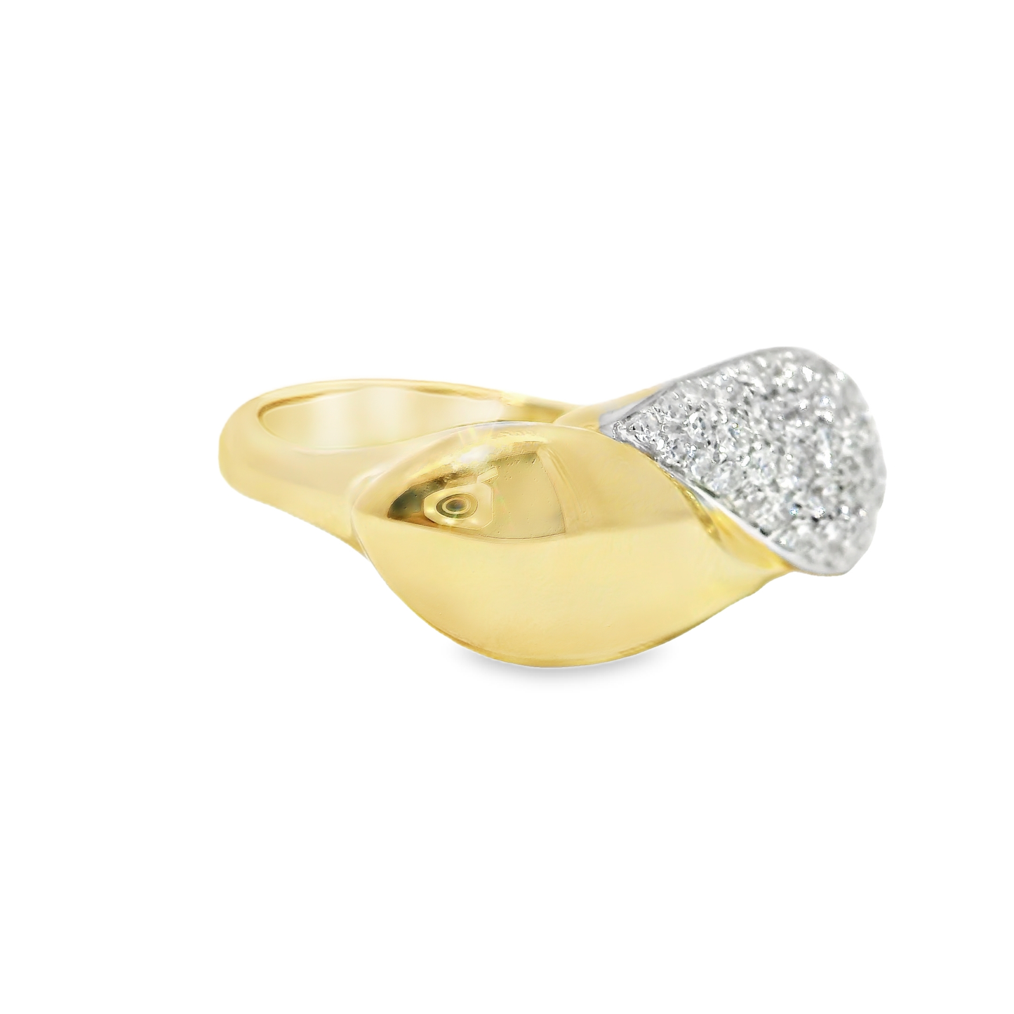 0.56CT Diamond Ring 14k Yellow Gold