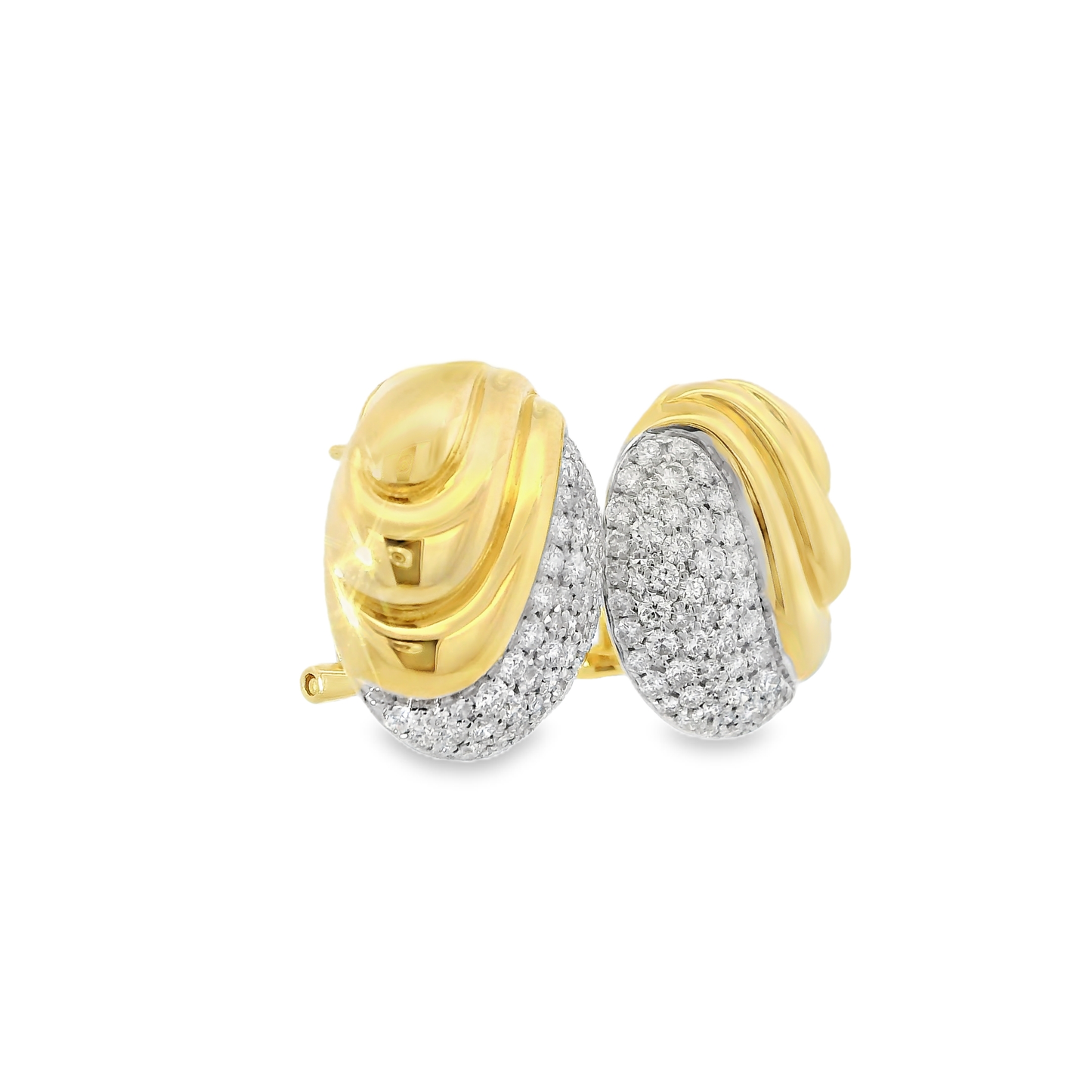 1.50CT Diamond Earring 14kYellow Gold