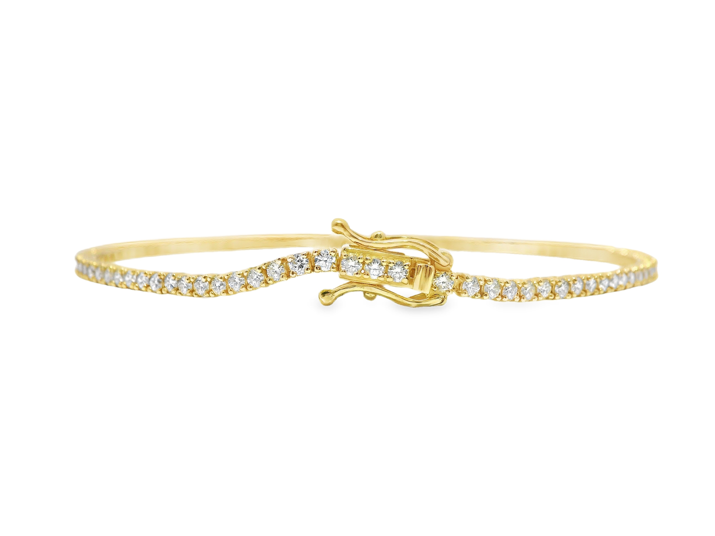 1.60CT Diamond Bracelet 14k Gold
