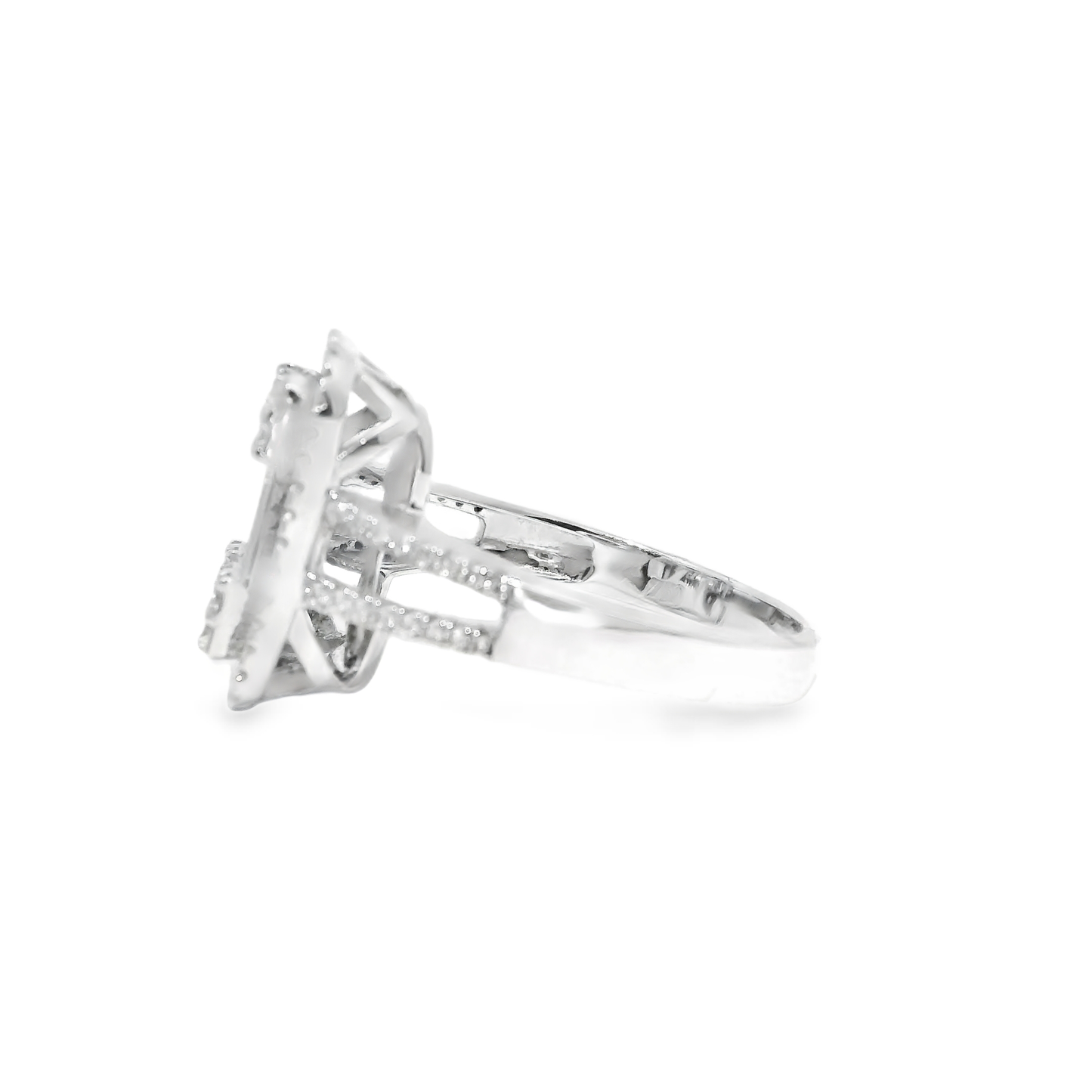 1.06CT Diamond Ring 18k White Gold