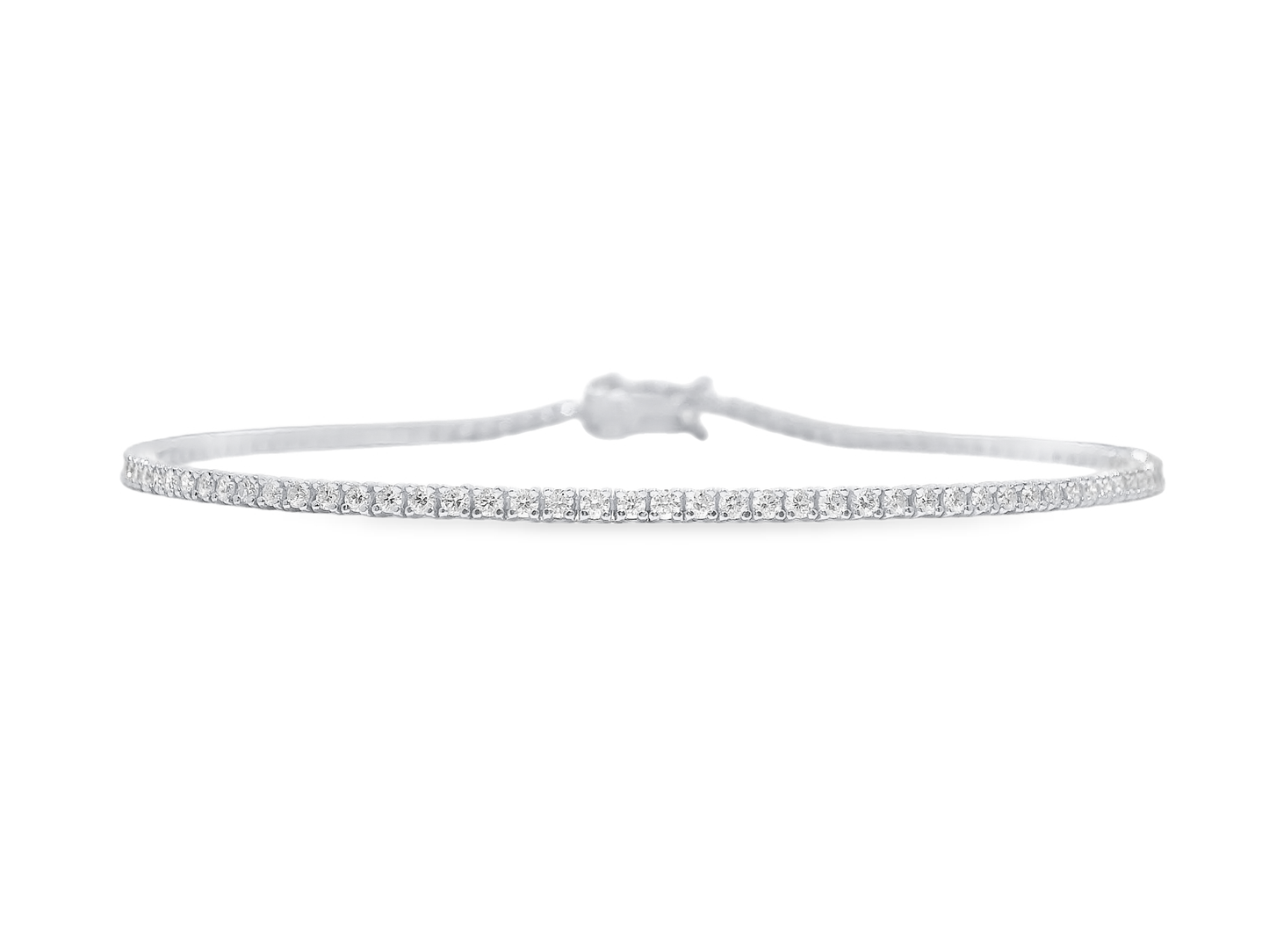 1.12CT Diamond Bracelet 14k Gold