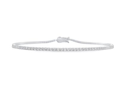 1.12CT Diamond Bracelet 14k Gold