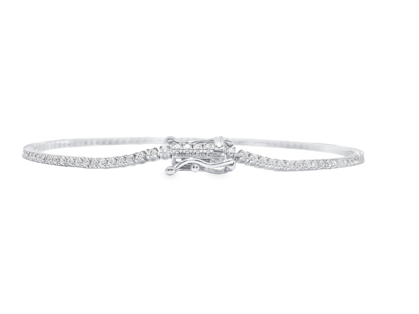 1.12CT Diamond Bracelet 14k Gold