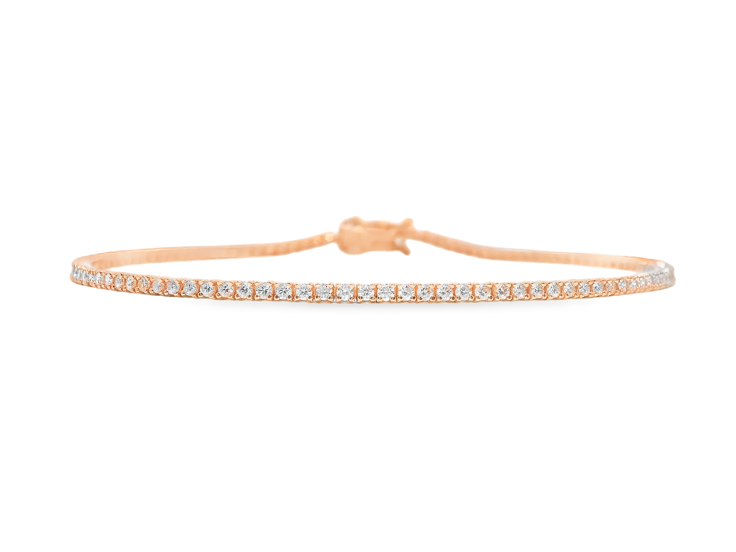1.12CT Diamond Bracelet 14k Gold