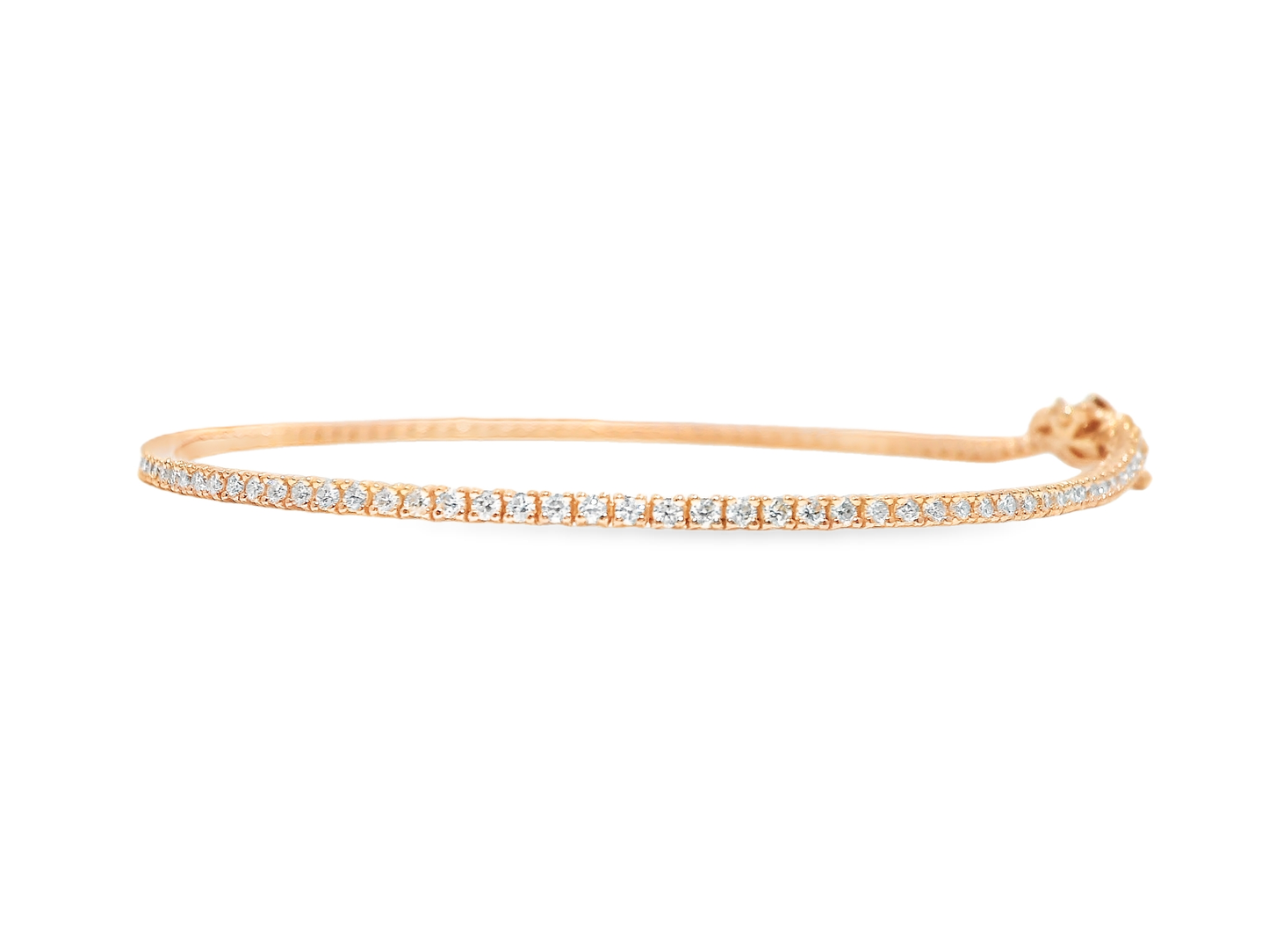 1.12CT Diamond Bracelet 14k Gold