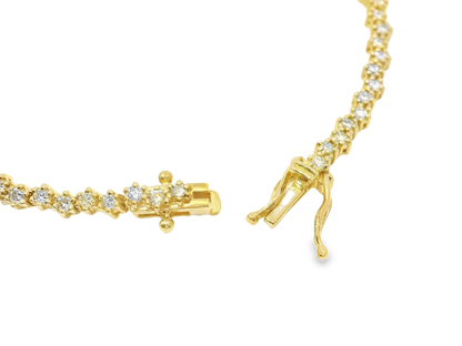 1.65CT Diamond Bracelet 14k Gold