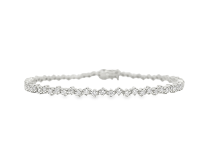 1.65CT Diamond Bracelet 14k Gold