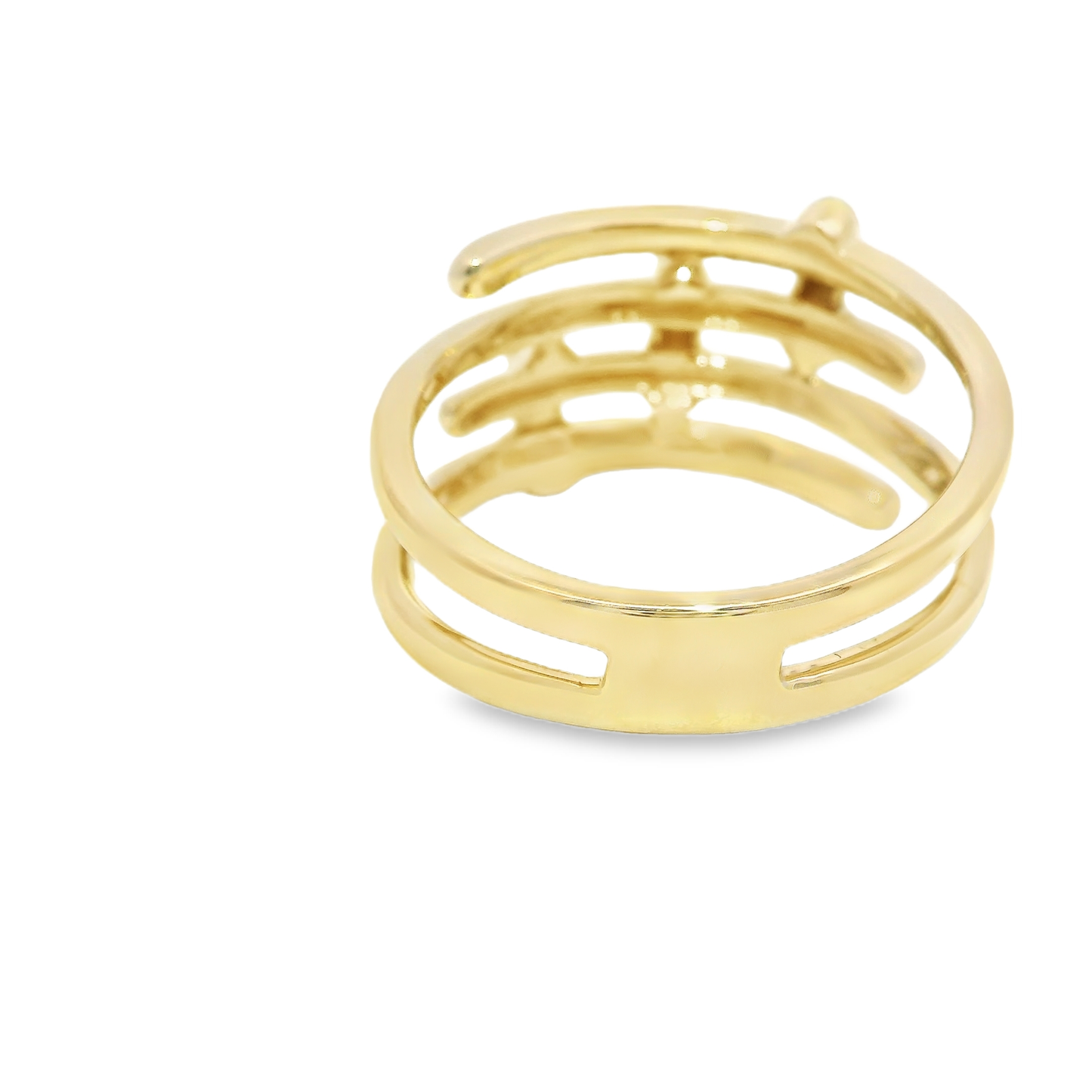 0.21CT Diamond Ring 14k Yellow Gold