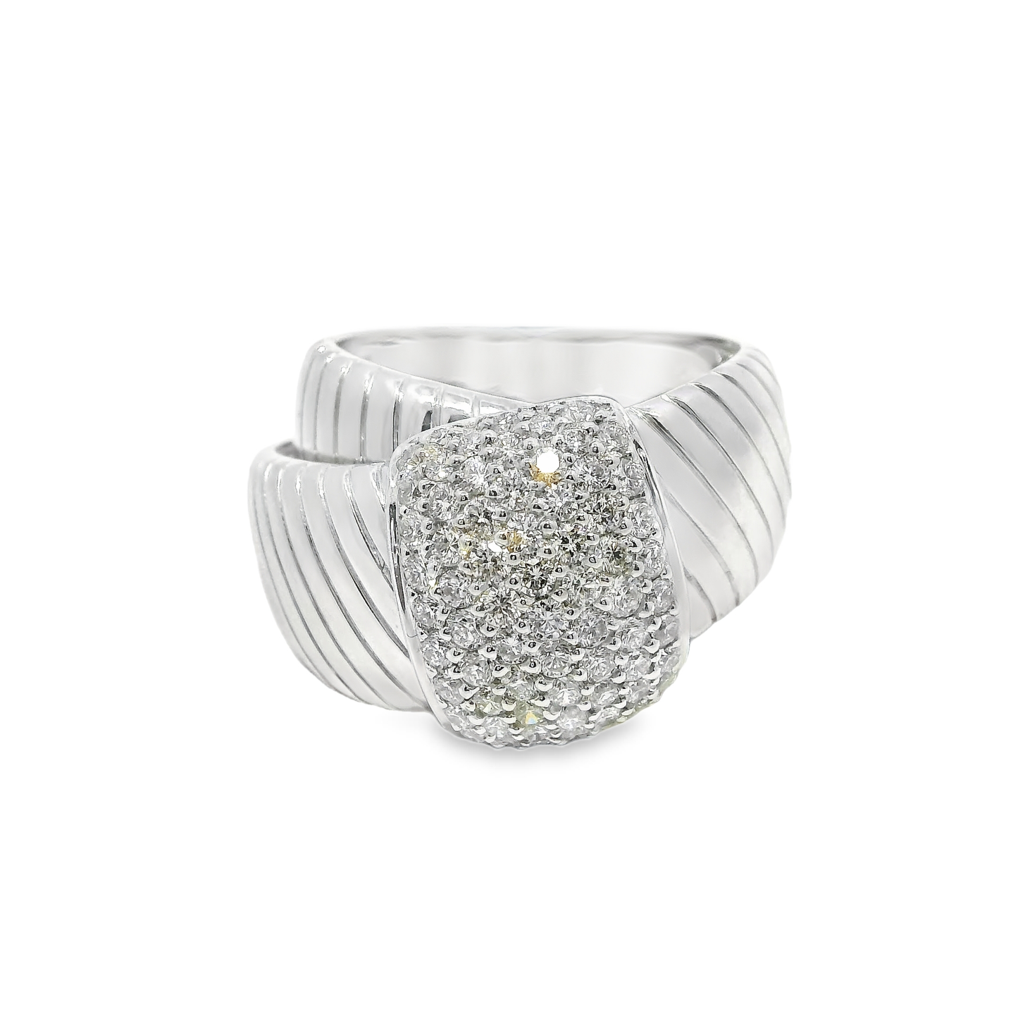 1.20CT Diamond Ring 18k White Gold