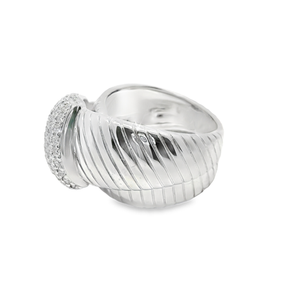 1.20CT Diamond Ring 18k White Gold