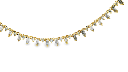 1.93CT Diamond Pendant 14k Yellow Gold